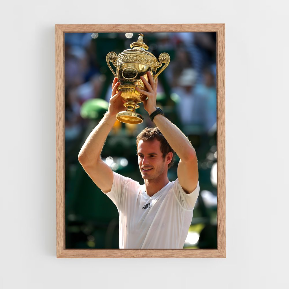 Poster Andy's Triumph – affiche Tennis (vue 4)